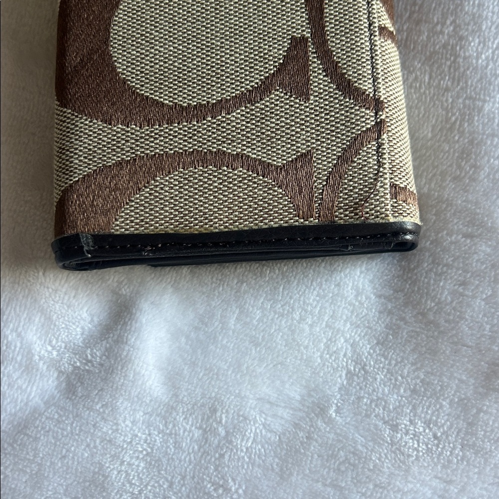 Coach Brown and Black Wallet - Picture 10 of 10